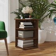 vidaXL Dulap lateral, stejar maro, 35x35x55 cm, lemn prelucrat