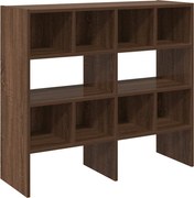 vidaXL Rafturi pantofi 2 buc Stejar maro stivuibil 89,5x30x40 cm