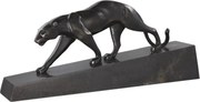 Statueta/ Obiect decorativ din marmura si bronz Pantherae 112461 HZ