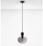 Lustra, Pendul design modern CINZIA fumuriu, 22cm
