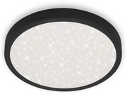 Plafonieră LED RUNA LED/24W/230V negru Briloner 3071-015
