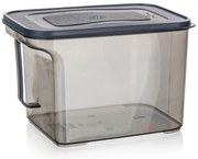 Banquet Recipient de depozitare cu mâner ZOYA 3,25l, fum, 3,25 l