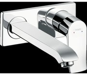 Baterie lavoar incastrata, crom, pipa 22.5 cm Hansgrohe, Metris