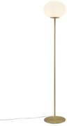Lampadar, Lampa de podea design nordic Alton, alama/ alb 2010514001 NL