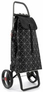 Rolser Geantă de cumpărături cu roți I-Max 2 LogicRSG, negru-alb