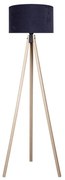 Lampadar VELVET 1xE27/60W/230V bej/albastru Brilagi
