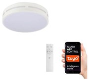 Plafonieră LED dimabilă PERFECTO 24W/230V Wi-Fi Tuya Immax NEO 07153-W30 + telecomandă