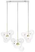 Lustra cu 3 pendule LED design modern Boliccine