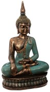 Figurina Buddha, decorațiune din polirasină, înălțime 72,5 cm