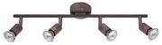 Plafoniera finisaj rustic cu spot Base 4L NVL-662004