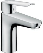 Baterie lavoar cu ventil pop-up, Hansgrohe Logis E 100, crom, 71161000