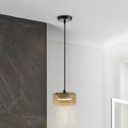 Pendul LED design moderm Olaia chihlimbar