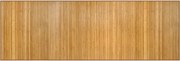 vidaXL Covor dreptunghiular, natural, 100x300 cm, bambus