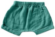 Pantaloni scurti din muselina dubla Kidizi Zuma ocean