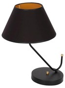 Lampă de masă VICTORIA 1xE27/60W/230V negru