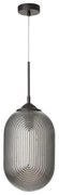 Lustra / Pendul design modern Athena II negru/fumuriu NVL-9119110