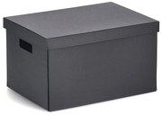 Cutie depozitare cu capac, carton reciclat, 25 x 35 x 20 cm