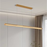 Brilagi - Lustră LED UMEA WOOD suspendată pe cablu, 40W, 230V, 150 cm, lemn