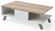 Măsuță de cafea Summer (stejar + alb). 1062848