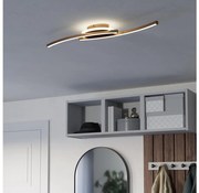 Plafonieră LED Eglo 901221 LUNGOLAGO LED/12W/230V 4000K cupru