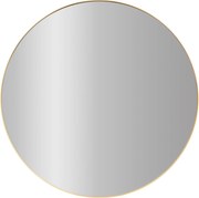 Oglindă rotundă NOOR, ramă metalică, culoare aurie, Ø 80 cm