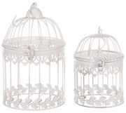 Set colivii din metal Romantic, 2 buc.