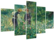 Tablou - Auguste Renoir, Picking Flowers, reproducere (150x105 cm)