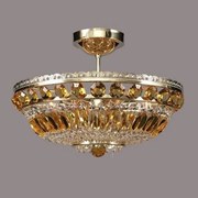 Plafonier cristal Bohemia L15 365/06/6 light topaz