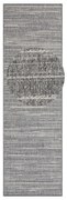 Covor de exterior gri de tip traversă 350x80 cm Gemini - Elle Decoration
