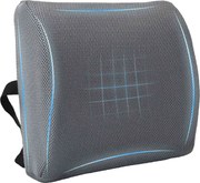 vidaXL Perna pentru spate Gri 36 x 30 x 12 cm Spumă cu Memorie