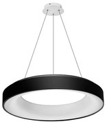 Lustra LED dimabila cu telecomanda SOVANA 55 neagra