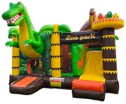 Castel gonflabil cu dinozauri 5,2x5x4m
