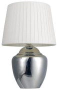 Lampă de masă 1xE27/25W/230V crom lucios
