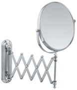WENKO 3656241100 - Oglindă cosmetică TELESCOPE DELUXE 23x38 cm, crom lucios