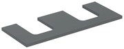 Blat pentru lavoar Geberit One cu decupaj dublu 120 cm lava mat