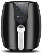 Friteuza cu aer cald AirFryer VPCOK LQ-2507B, 1500W, 2.5 L, Timer, 80-200°C, Negru