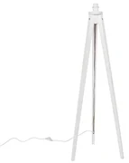 Lampă de podea rustică cu trepied alb - Tripod Classic