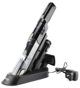 Aspirator portabil TurboTronic TT-LUX500, Li-Ion 2600 mAh, 90W, 12kPA, 150ml, Autonomie pana la 12 min, HEPA, 2 viteze, Negru