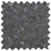 Mozaic de andezit Garth - gresie neagră / gri închis 1 m2