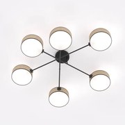 Lustră aplicată MAGA, 6 x E14, 10W, 230V, bej