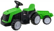 Tractor Electric cu acumulator pentru copii NOVOKIDS™ Mini Farmer Tractor, Cu remorca, Max 25 kg, 2 Viteze, Verde