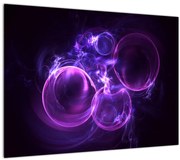 Tablou abstract cu bulbuci (70x50 cm)