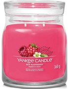 Lumânare parfumată medie Yankee Candle Signature Red Raspberry, 368 g, M