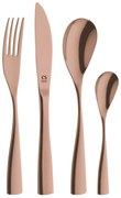 Set de tacamuri inox rosegold 24 piese, 6 persoane, Bocholt Carl Schmidt Sohn 080181