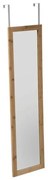 5five - Oglindă suspendată pentru ușă DOOR 110x30 cm bambus