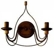 Aplica perete design rustic CORTE AP2 RUGGINE 057200