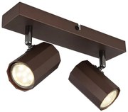 Aplica, Plafoniera cu 2 Spoturi directionabile JAMES bronz