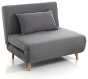 Fotoliu extensibil Tomasucci Shift, gri