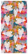 Tapet - Inimă pe un fundal abstract