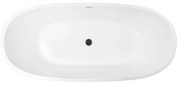 Set cadă freestanding Oltens Stora 12008000, capac pentru dop chiuvetă Oltens 09002300